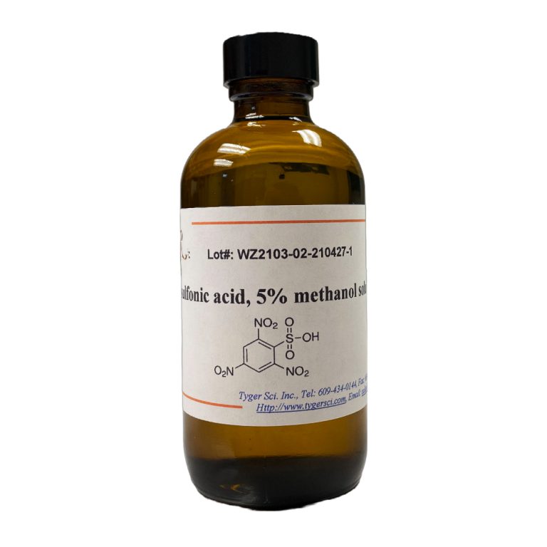 PICRYLSULFONIC ACID, 5% METHANOL SOLUTION 100 GRAMS