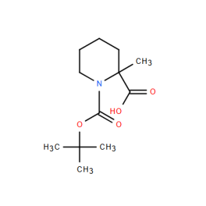 1-Boc-2-methyl-2-piperidinecarboxylic acid - CAS # 746658-74-2 - 5G