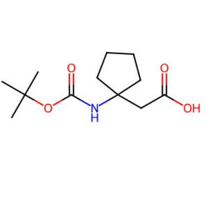 (1-tert-Butoxycarbonylamino-cyclopentyl)-acetic acid – CAS 282525-00-2