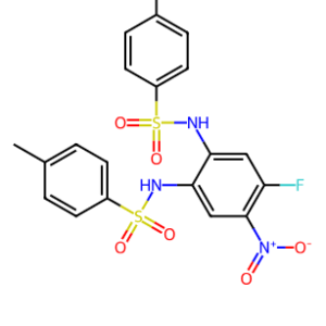 1,2-Ditosylamino-4-fluoro-5-nitrobenzene, Tech – CAS 113269-03-7