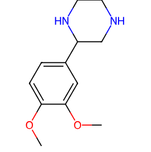 2-(3,4-Dimethoxy-phenyl)-piperazine – CAS 65709-39-9