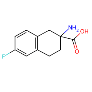2-Amino-6-fluoro-1,2,3,4-tetrahydro-naphthalene-2-carboxylic acid – CAS 885274-22-6