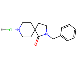 2-Benzyl-2,8-diaza-spiro[4.5]decan-1-one HCl