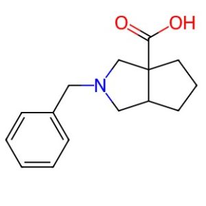 2-Benzyl-hexahydro-cyclopenta[c]pyrrole-3a-carboxylic acid