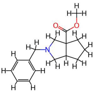 2-Benzyl-hexahydro-cyclopenta[c]pyrrole-3a-carboxylic acid methyl ester - CAS 885958-43-0
