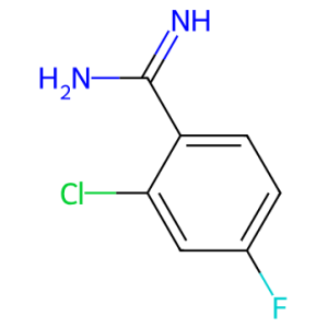 2-Chloro-4-fluoro-benzamidine HCl - CAS 582306-90-9