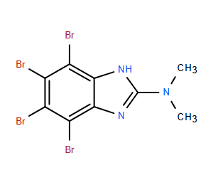 2-Dimethylamino-4,5,6,7-tetrabromo-1H-benzimidazole - 2G