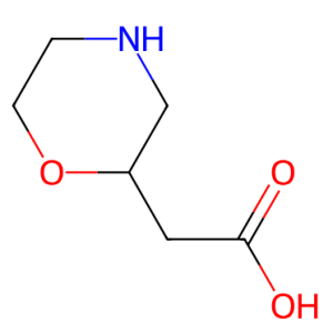 2-Morpholineacetic acid - CAS 180863-27-8