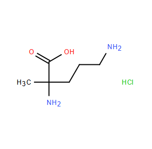 2,5-Diamino-2-methyl-pentanoic acid HCl – CAS 52372-32-4