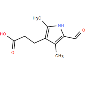 3-(2,4-Dimethyl-5-formyl-1H-pyrrole-3-yl)propanoic acid - CAS 1133-96-6