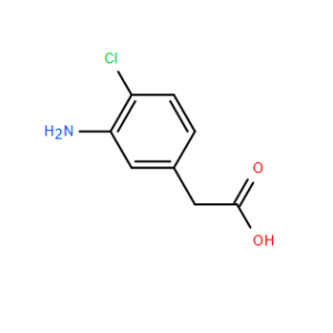 3-Amino-4-chlorophenylacetic acid