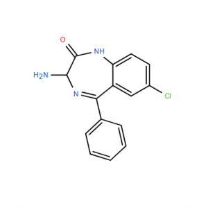 3-Amino-7-chloro-5-phenyl-1,3-dihydro-benzo[e][1,4]diazepin-2-one