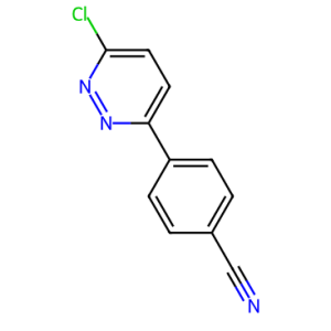 3-Chloro-6-(4-cyanophenyl)pyridazine – CAS 66548-54-7