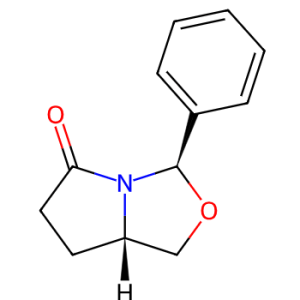 (+)-(3R,7aS)-Tetrahydro-3-phenyl-3H,5H-pyrrolo[1,2-c]oxaole-5-one – CAS 103201-79-2
