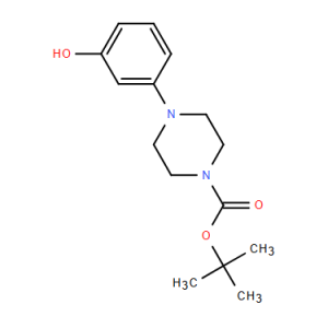 4-(3-Hydroxy-phenyl)-piperazine-1-carboxylic acid tert-butyl ester – CAS 198627-86-0