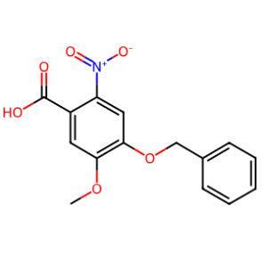 4-Benzyloxy-5-methoxy-2-nitro-benzoic acid – CAS 60547-92-4