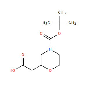 4-Boc-2-morpholineacetic acid