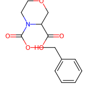 4-Cbz-3(R)-morpholinecarboxylic acid – CAS 1187928-95-5