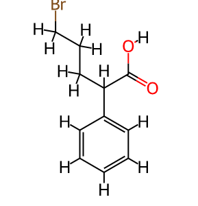5-Bromo-2-phenyl-pentanoic acid