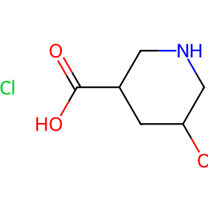 5-Hydroxy-3-piperidinecarboxylic acid HCl - CAS 1171511-34-4