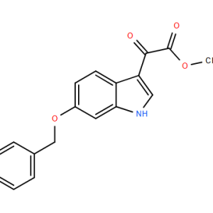 (6-Benzyloxy-1H-indol-3-yl)-oxo-acetic acid methyl ester