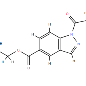 Ethyl 1-acetyl-1H-indazole-5-carboxylate – CAS 192944-50-6