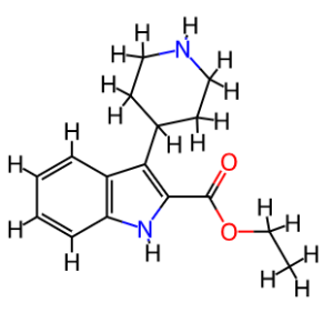Ethyl 3-(4-piperidinyl)-1H-indole-2-carboxylate