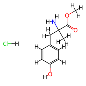 Methyl 2-amino-3-(4-hydroxy-phenyl)-2-methyl-propionate HCl – CAS 7361-31-1