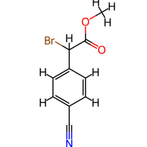 Methyl 2-bromo-2-(4′-cyanophenyl)acetate