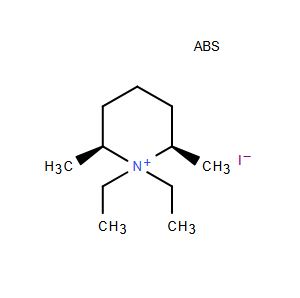 N,N-Diethyl-2,6-cis-dimethylpiperidinium Iodide