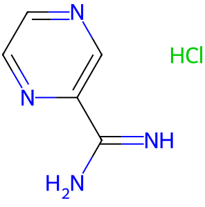 Pyrazine-2-carboxamidine HCl – CAS 138588-41-7