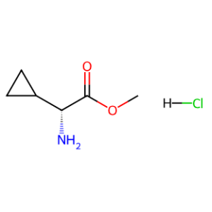 (R)-Amino-cyclopropyl-acetic acid methyl ester HCl