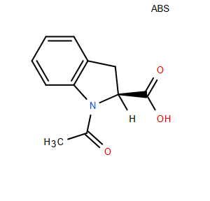 (S)-1-Acetyl-2,3-dihydro-1H-indole-2-carboxylic acid - CAS # 82950-72-9 - 1G