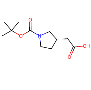(S)-N-Boc-3-pyrrolidineacetic acid - CAS 204688-61-9