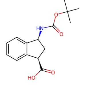 (?)-cis-Boc-3-amino-1-indanecarboxylic acid