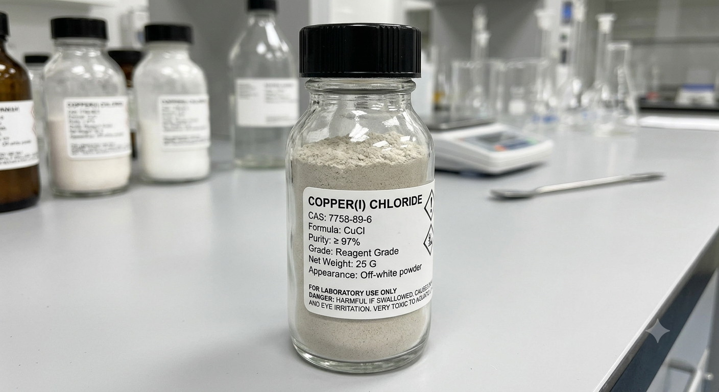 Copper (I) Chloride CAS 7758-89-6 - 25 G - Image 2