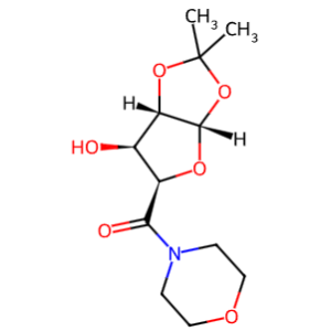 ((3As,5r,6s,6as)-6-hydroxy-2,2-dimethyltetrahydrofuro[2,3-d][1,3]dioxol-5-yl)(morpholino)methanone - CAS 1103738-19-7