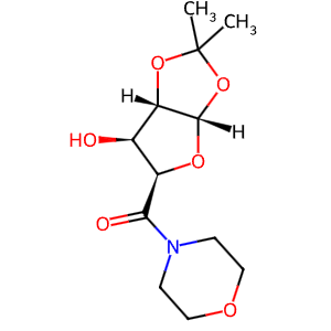 ((3As,5r,6s,6as)-6-hydroxy-2,2-dimethyltetrahydrofuro[2,3-d][1,3]dioxol-5-yl)(morpholino)methanone - CAS 1103738-19-7