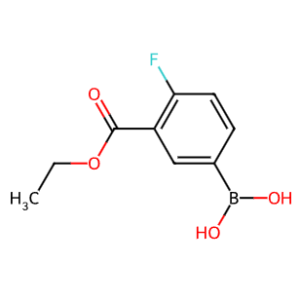 (3-Ethoxycarbonyl-4-fluorophenyl)boronic acid - CAS 874219-36-0